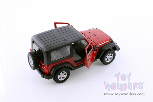 Welly - Jeep&reg; Wrangler Rubicon Hardtop (2007, 1/24 Scale diecast model car, Asstd.) 22489H/4D