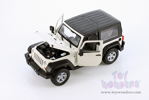 Welly - Jeep&reg; Wrangler Rubicon Hardtop (2007, 1/24 Scale diecast model car, Asstd.) 22489H/4D