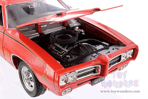 Welly - Pontiac&reg; GTO&trade; Hardtop (1969, 1/24 scale diecast model car, Orange) 22501W/OR