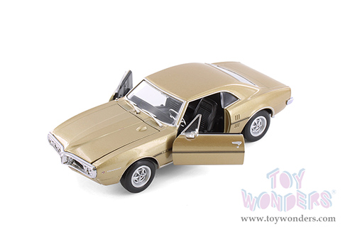 Welly - Pontiac&reg; Firebird&reg; Hardtop (1967, 1/24 scale diecast model car, Gold) 22502WG