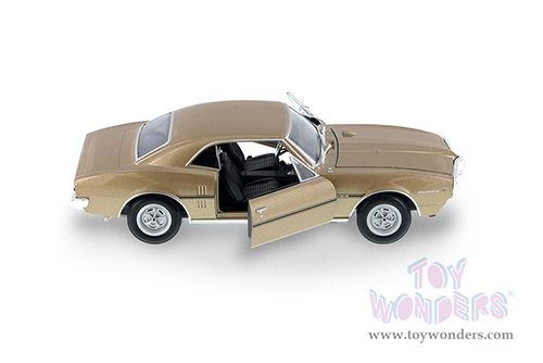 Welly - Pontiac&reg; Firebird&reg; Hardtop (1967, 1/24 scale diecast model car, Gold) 22502WG