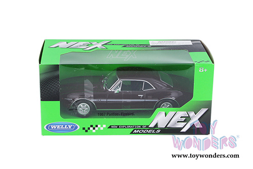 Welly - Pontiac Firebird Hardtop (1967, 1/24 scale diecast model car, Red) 22502WR