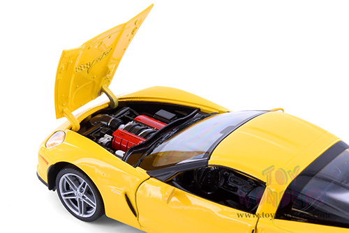 Showcasts® Collectibles - Chevrolet Corvette Hardtop (2007, 1/24 scale diecast model car, Asstd.) 22504/4D MAP: $19.99