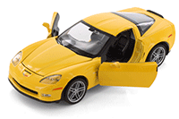 Showcasts® Collectibles - Chevrolet Corvette Hardtop (2007, 1/24 scale diecast model car, Asstd.) 22504/4D MAP: $19.99