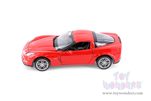 Showcasts® Collectibles - Chevrolet Corvette Hardtop (2007, 1/24 scale diecast model car, Asstd.) 22504/4D MAP: $19.99