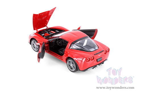 Showcasts® Collectibles - Chevrolet Corvette Hardtop (2007, 1/24 scale diecast model car, Asstd.) 22504/4D MAP: $19.99