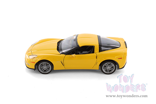 Showcasts® Collectibles - Chevrolet Corvette Hardtop (2007, 1/24 scale diecast model car, Asstd.) 22504/4D MAP: $19.99