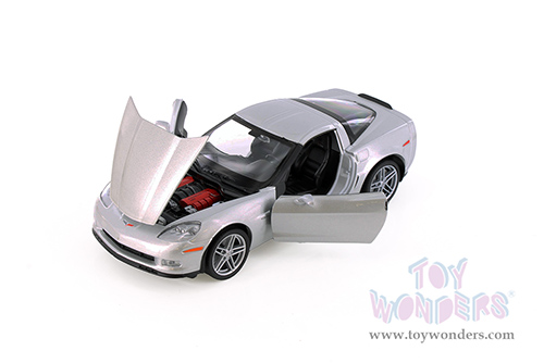 Showcasts® Collectibles - Chevrolet Corvette Hardtop (2007, 1/24 scale diecast model car, Asstd.) 22504/4D MAP: $19.99