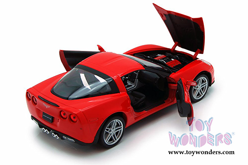 Welly - Chevrolet&reg; Corvette&reg; Z06 Hardtop (2007, 1/24 scale diecast model car, Red) 22504W/R