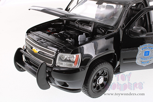 Showcasts® Collectibles - Chevrolet® Tahoe™ General Motors Police (2008, 1/24 scale diecast model car, Black) 22509BP/4D MAP: $19.99