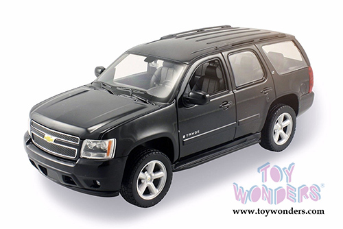 Welly - Chevrolet&reg; Tahoe&reg; SUV (2008, 1/24 scale diecast model car, Black)  22509W/BK
