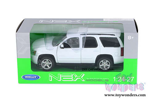 Welly - Chevrolet&reg; Tahoe&reg; SUV (2008, 1/24 scale diecast model car, White)  22509W/WT