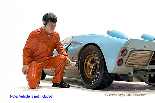 American Diorama Figurine - Mechanic Jerry Figure (1/18 scale, Orange) 23789OR