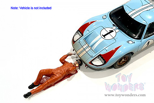 American Diorama Figurine - Mechanic Paul Figure (1/18 scale, Orange) 23791OR