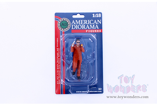 American Diorama Figurine - Mechanic Paul Figure (1/18 scale, Orange) 23791OR