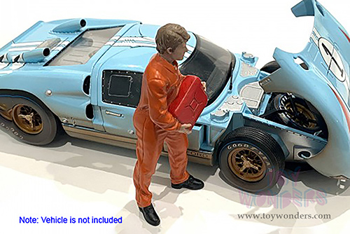 American Diorama Figurine - Mechanic Dan Figure (1/18 scale, Orange) 23792OR
