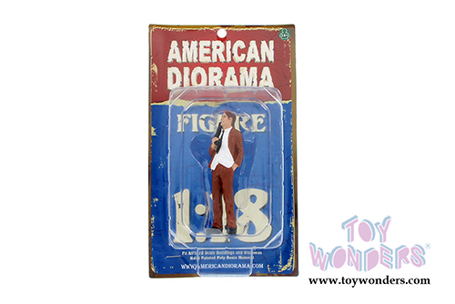 American Diorama Figurine - The Robbers - Robber III (1/18 scale, Red) 23885