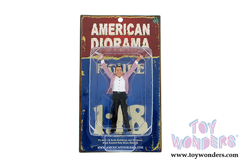 American Diorama Figurine - The Robbers - Robber IV (1/18 scale, Pink and Black) 23886