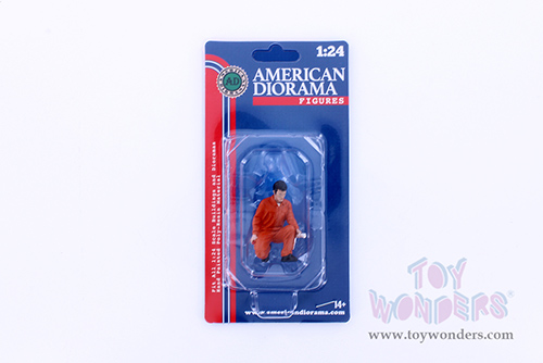 American Diorama Figurine - Mechanic Jerry Figure (1/24 scale, Orange) 23901OR