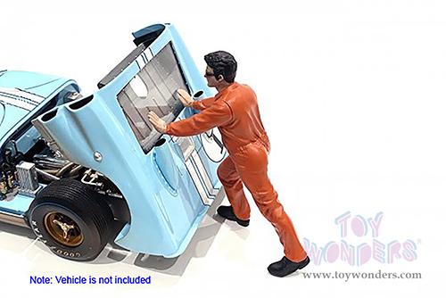 American Diorama Figurine - Mechanic Ken Figure (1/24 scale, Orange) 23902OR