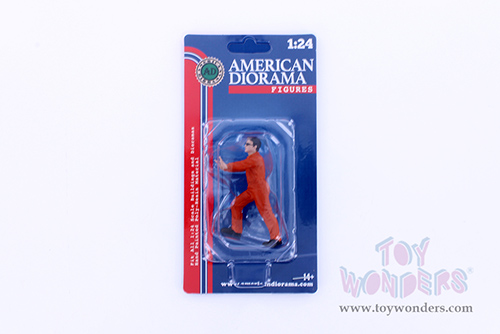 American Diorama Figurine - Mechanic Ken Figure (1/24 scale, Orange) 23902OR