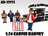 American Diorama Figurine - Trailer Park Figures Series 1 Carnie Barney (1/24 scale) 23975