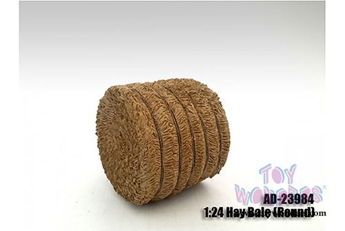 American Diorama Accessories - Hay Bale (1/24 scale, Dark Yellow) 23984
