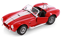 Showcasts® Collectibles - Shelby Cobra 427 SC Convertible (1/24 scale diecast model car, Asstd.) 24002/4D MAP: $19.99