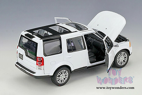 Welly - Land Rover Discovery 4 (1/24 scale diecast model car, White) 24008WWT
