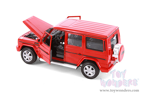 Showcasts® Collectibles - Mercedes-Benz G Class Wagon Hardtop (1/24 scale diecast model car, Asstd.) 24012/4D MAP: $19.99