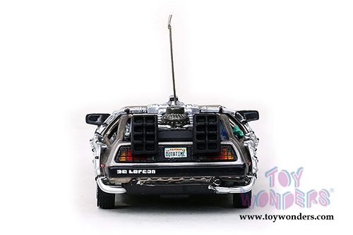 Sun Star Vitesse - Back to The Future DeLorean (1/43 scale diecast model car, Stainless Steel) 24012/6