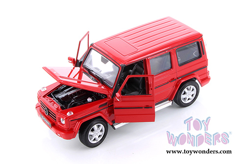 Welly - Mercedes-Benz G Class Wagon Hardtop (1/24 scale diecast model car, Red) 24012WR