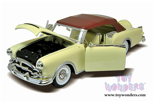 Welly - Packard Caribbean Soft Top (1953, 1/24 scale diecast model car, Cream) 24016HW/CM