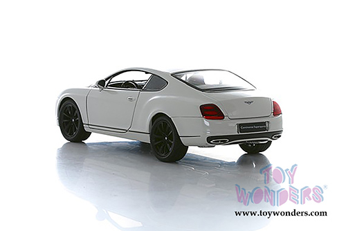 Welly - Bentley Continental Supersports Hardtop (1/24 scale diecast model car, White) 24018WWT