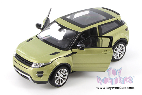 Welly - Land Rover Range Rover Evoque SUV w/ Sunroof (1/24 scale diecast model car, Asstd.) 24021/4D