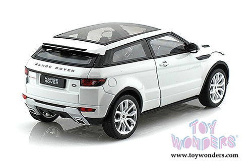 Welly - Land Rover Range Rover Evoque SUV w/ Sunroof (1/24 scale diecast model car, White) 24021WWT