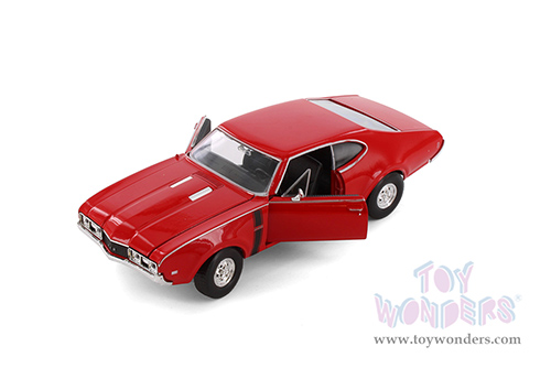 Welly - Oldsmobile™ 442 Hardtop (1968, 1/24 diecast model car, Red) 24024WR