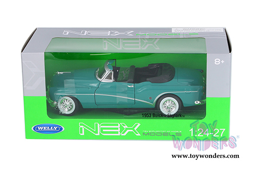 Welly - Buick&trade; Skylark&trade; Open Convertible (1953, 1/24 scale diecast model car, Green) 24027CWGN
