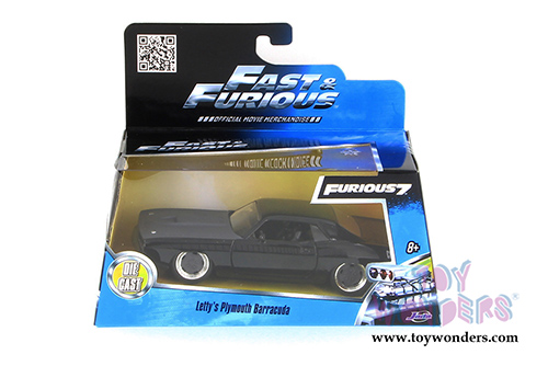 Jada Toys Fast & Furious - Assortment Pack W16 (1/32 scale diecast model car, Asstd.) 24037W16