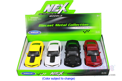 Welly - Chevy Camaro ZLI Hard Top (1/24 scale diecast model car, Asstd.) 24042/4D