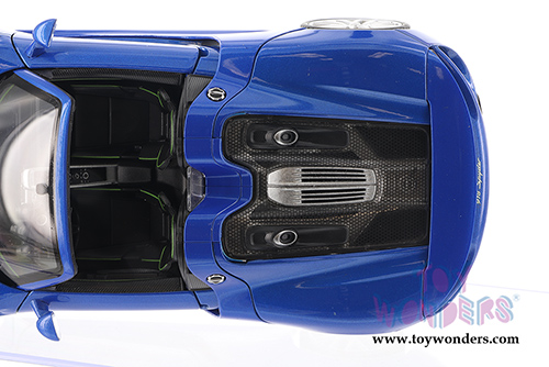 Welly - Porsche 918 Spyder Assortment (1/24 scale diecast model car, Asstd.) 24055HC/4D