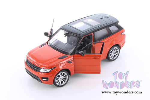Welly - Land Rover Range Rover Sport SUV w/ Sunroof (1/24 scale diecast model car, Orange) 24059WOR