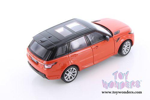Welly - Land Rover Range Rover Sport SUV w/ Sunroof (1/24 scale diecast model car, Orange) 24059WOR