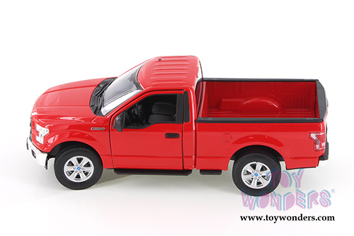 Welly - Ford F-150 Regular Cab Pickup (2015, 1/24 scale diecast model car, Red) 24063WR