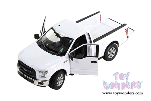 Welly - Ford F-150 Regular Cab Pickup (2015, 1/24 scale diecast model car, White) 24063WWT