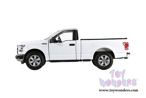 Welly - Ford F-150 Regular Cab Pickup (2015, 1/24 scale diecast model car, White) 24063WWT