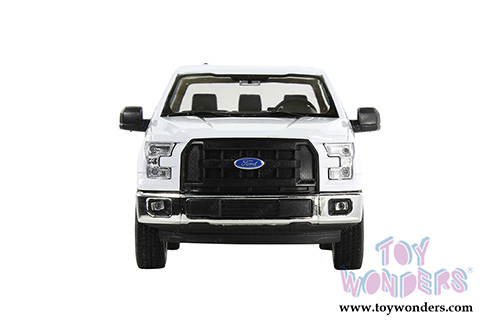 Welly - Ford F-150 Regular Cab Pickup (2015, 1/24 scale diecast model car, White) 24063WWT