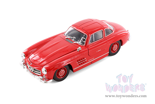 Showcasts® Collectibles - Mercedes-Benz 300SL Hardtop (1/24 scale diecast model car, Asstd.) 24064/4D MAP: $19.99