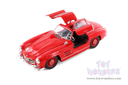 Showcasts® Collectibles - Mercedes-Benz 300SL Hardtop (1/24 scale diecast model car, Asstd.) 24064/4D MAP: $19.99