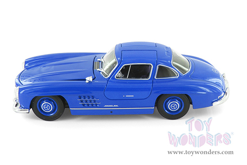 Welly - Mercedes-Benz 300 SL Hardtop (1/24 scale diecast model car, Blue) 24064WBU